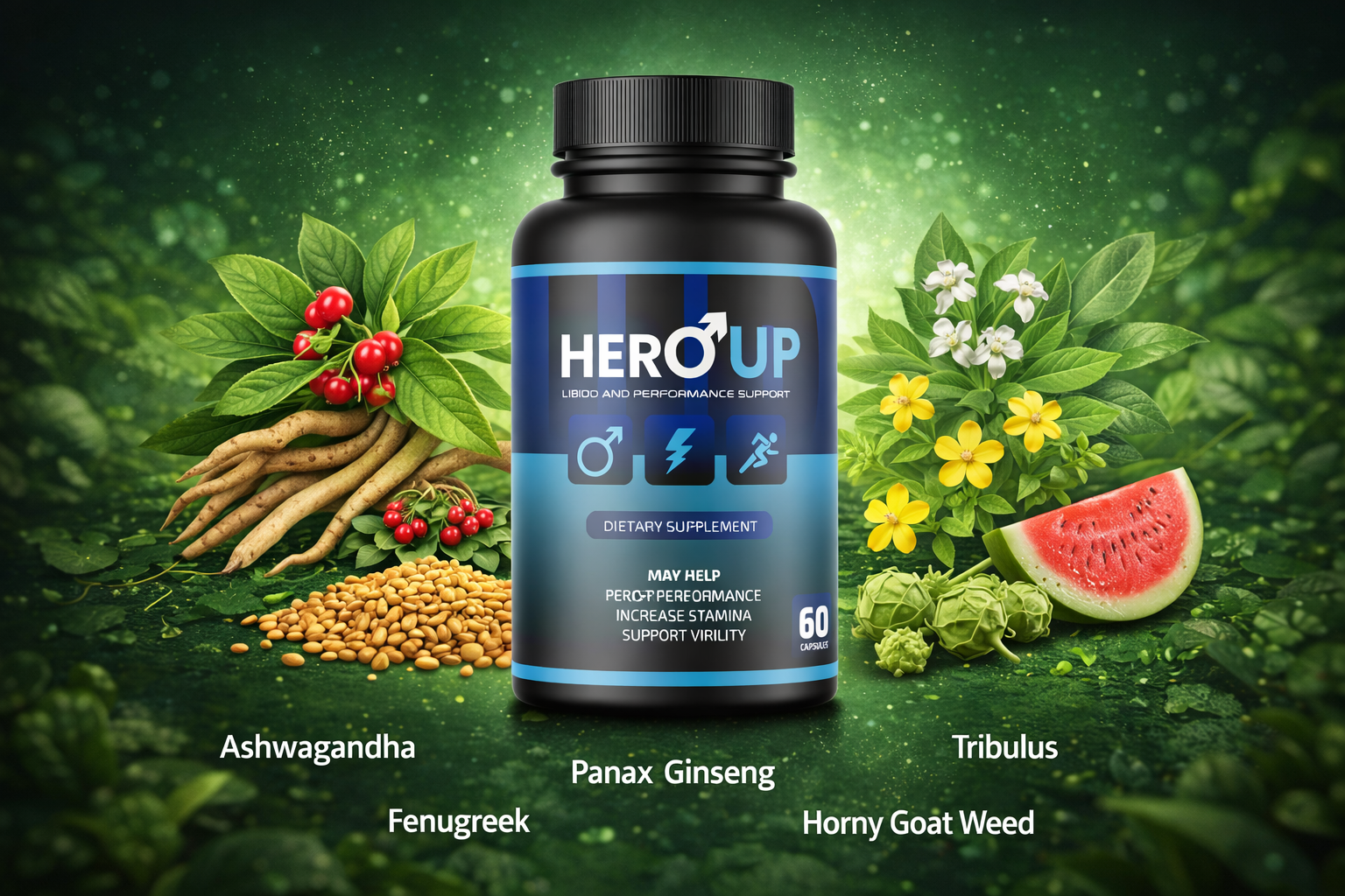 HeroUp ingredients visual