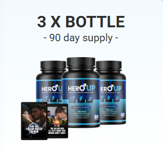 HeroUp 3 bottle pack