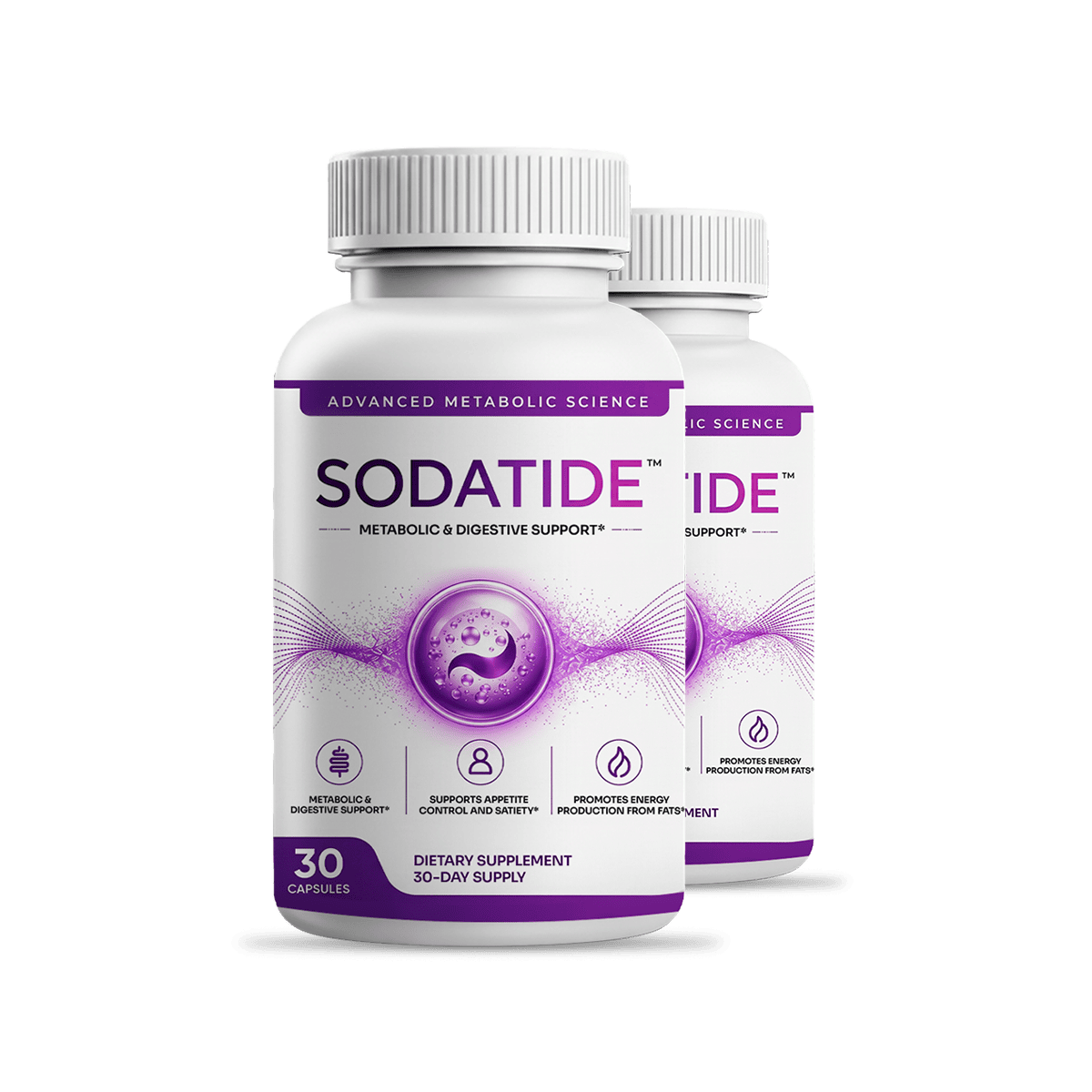 SodaTide 2 bottles