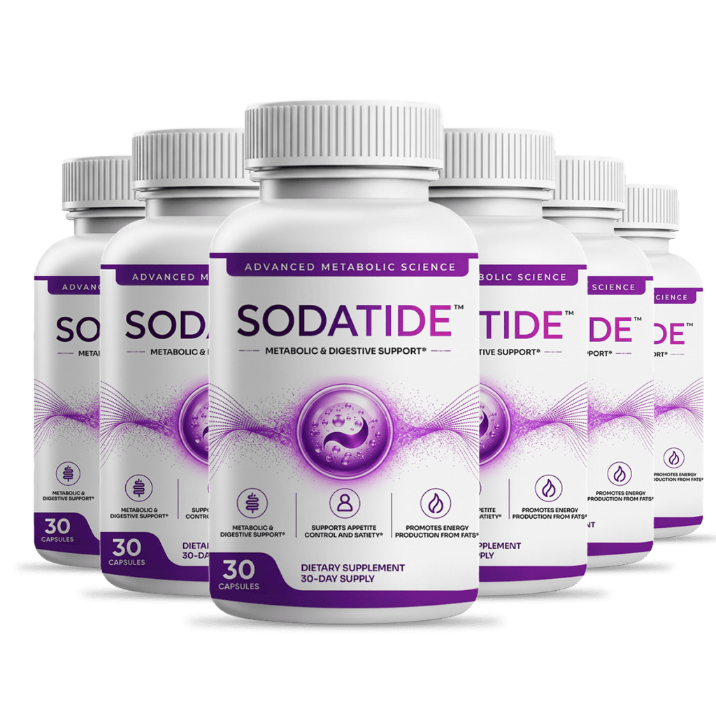 SodaTide 6 bottles