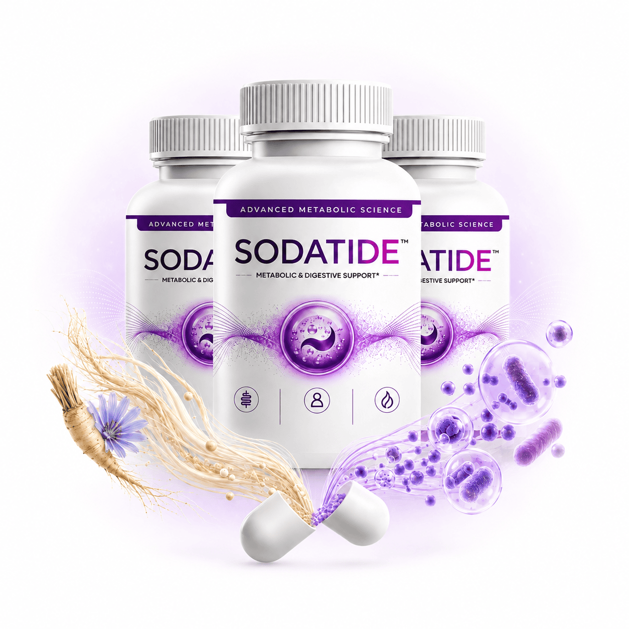 Woman holding SodaTide bottle